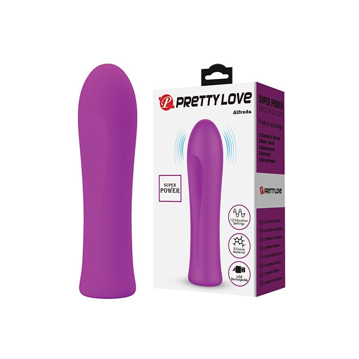 Pretty Love Super Power Alfreda Bullet - Fuchsia
